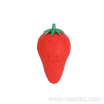 colorful fruit eraser with logo